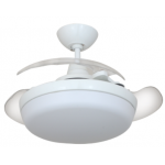 Iconic SWIFT MINI DC 38" 自動開合天花吊扇 (啞白色)